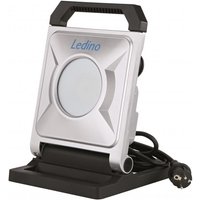 LEDINO Baustrahler Griesheim IP54 IK08 50W dimmbar 400-4500lm 6500K 2xSchuko