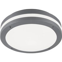 TRIO Wand-/Deckenl. PIAVE IP54 676960142 12W 1000lm 3000K m.BWM 300x90 anthrazit
