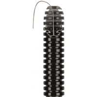 GEWISS DX15125R FK 15/25F Schwarz mittleres Rohr gewellt 25mm m.Zugdraht (Inhalt 75 Stück)
