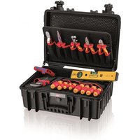 Knipex Werkzeugkoffer Robust23 Start Elektro 002134HLS2 bestückt