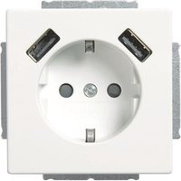 BJ Schuko/USB Steckdose 20 EUCB2USB-884 future linear USB-Ladestation sws