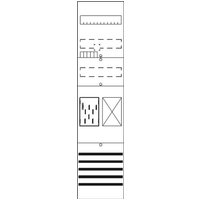 Striebel Komplettfeld 1 Zähler BF17B11 + 1 Res. eHZ best. und vorverdr. 1050mm