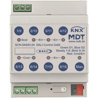 MDT DALI Control 2x64 Gateway 4TE REG SCN-DA642.04