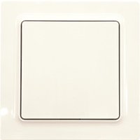 Eltako Funktaster pws glänzend F2T55E-pg 55x55mm batterie-30055702 RAL9010