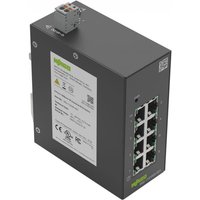 WAGO 852-112/000-001 Industrial-ECO- Switch,8 Ports 100Base-TX,schwarz