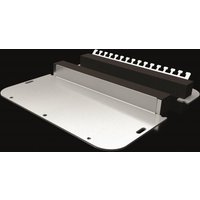 Rittal Metall-Flanschplatte SZ 2565450 zweiteilig f.AX m.Klemmprofil Größe 5