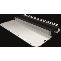 Rittal Metall-Flanschplatte SZ 2566450 mit Gummiklemmprofil, BT: 401x221 mm