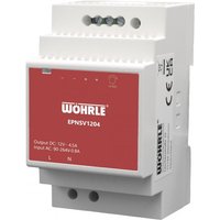 Wöhrle Netzgerät 1ph. E90-264V EPNSV1204 AC A:12VDC 4,5A Verteilereinbau