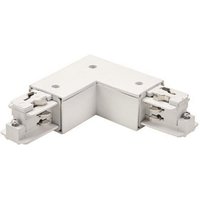 BRUM 3PH-Eckverbinder DALI ws 87126070 ONETRACK, weiß Schutzleiter innen