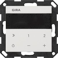 GIRA 232003 UP-Radio IP System 55 Reinweiß glänzend