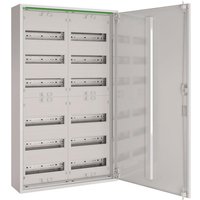 ABN Feldverteiler AP T:160mm ABNRM206R01 m.Volltür 2x6-reihig Komplettschrank