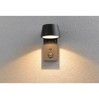 PAULM Wandleuchte Capea IP44 6W 94714 450lm 2200-3000K Alu anthrazit BWM