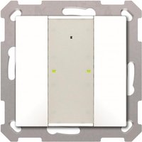 MDT BE-TA55T2.G2 Taster Plus TS 55 2-f Reinweiß glänzend