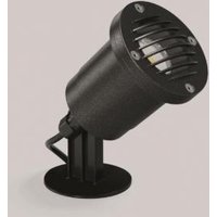 RZB Gartenstrahler IP55 PAR16 inkl LED GU10 4,4W 3K m.Erdspieß,3m Zultg,Lamelle