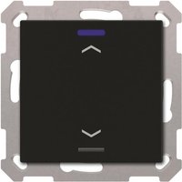MDT BE-TAL55T106.A1 KNX Taster Light 55 1f RGBW Temperatursensor sw matt Jalous.