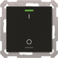 MDT BE-TAL55T106.B1 KNX Taster Light 55 1f RGBW Temperatursensor sw matt Schalt.