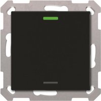 MDT BE-TAL550106.01 KNX Taster Light 55 1-fach RGBW Schwarz matt Neutral