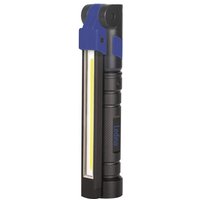 Ledino Akku-Handleuchte Lehen 2,6Ah IP54 7W 3 Lichtquellen, klappbar, USB-Lade.