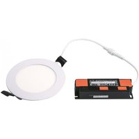 Rutec Slim-Downlig. TALAN XXS 5-9W 48500 470-880lm 27/3/4K IP44 D118mm DA108mm