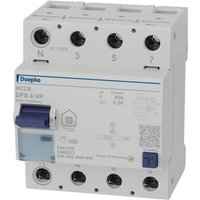Doepke Fi-Schutzsch. DFS4 040-4/0,30-HP Allstromsensitiv 40A 0,3A N links