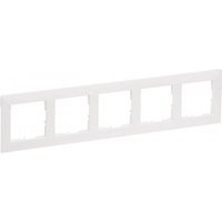 Legrand 765175 SEANO 5-fach Rahmen in der Farbausführung Ultraweiß