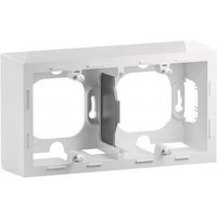 Legrand 765199 SEANO APgehäuse 2-fach in der Farbausführung Ultraweiß
