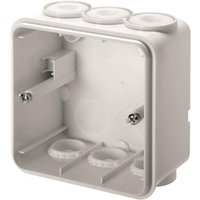 GEWISS AP Gehäuse FI Steckdose u GW95527 FI-Einheit
