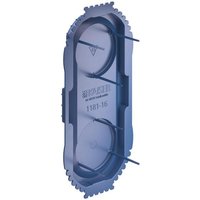 Kaiser UP Signaldeckel UP1 1181-16 Doppel-Geräte-Verbindungsdose 1656-26 (Inhalt 50 Stück)