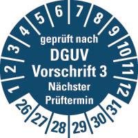 HEIN 185659 Prüfpl.DGUV3 NP 26-31,bl,PF,Ø20mm,500/RO