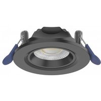 OPPLE Einbaustr EcoMax Slim DA68 schwenk 7W 735lm dimmbar 2700/3000/4000K schwarz