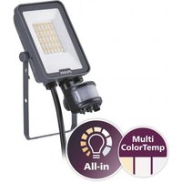 PHIL LED-Strahler Ledinaire IP65 grau 20W 2400lm 3000/4000/6500K symm. Sensor