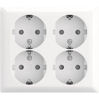 BJ 4fach Steckdose SCHUKO 404 EAB-524 Safety+AP
