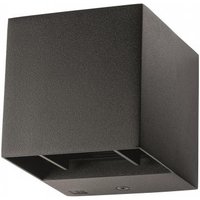 SGL Wandleuchte ARTES Mini sw 641747 8W 380lm 3000K dimmbar IP44 86x100mm
