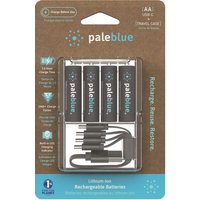 Paleblue Akku Li-Ion 1,5V Mignon 150596 AA USB-C 1700mAh, 4er Blister 150596