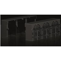 Rittal Anschlussraum- RX 9365532 Abdeckung f.NH-Trenner Gr 2 1=2