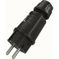Mennekes Stecker SCHUKO schwarz 152072 16A 2p+PE 230V IP54 (Inhalt 10 Stück)