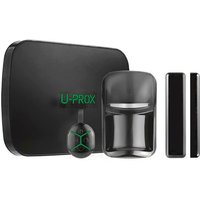 U-PROXX AUP-MPX-LE-KF-KIT-BK Funk-Alarm- zentr.-Set 250 ML inkl. PIR-Bewegungsm.