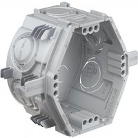 Kaiser UP Gerätedose UP1 Fix 1055-06 Klemmrippen 4x3 Schraubdome (Inhalt 25 Stück)