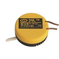 EVN elektronischer Trafo 20-70W TAB70 70VA 12V IP20 rund 54x22mm
