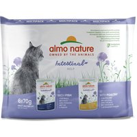 Almo Nature Holistic Digestive Help Multipack mit Fisch&Geflügel 6x70g