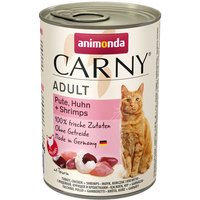 animonda Carny Adt Pute, Huhn und Shrimps 6x400g