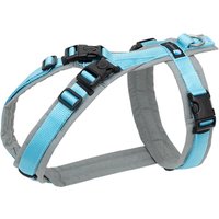 annyx Brustgeschirr Open Fun grau/ eisblau S