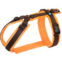 annyx Brustgeschirr Protect leuchtorange/ braun XL