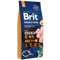 Brit Premium by Nature Adult M 15kg