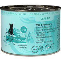 catz finefood - No. 21 Wild & Rotbarsch 6x200g