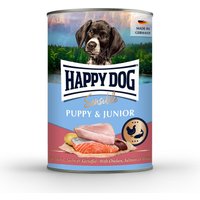 Happy Dog Sensible Puppy Huhn, Lachs & Kartoffel Dose 6x400g