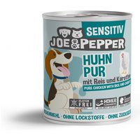 Joe & Pepper Dog Sensitiv Huhn pur mit Reis & Karotten 6x800g