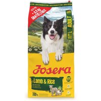 Josera All Sizes Adult Lamb & Rice 12,5 kg + 2,5 kg