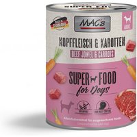 MAC's Dog Kopffleisch und Karotten 6x800g