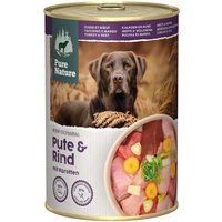 Pure Nature ADULT Pute & Rind mit Karotten 6x400g
